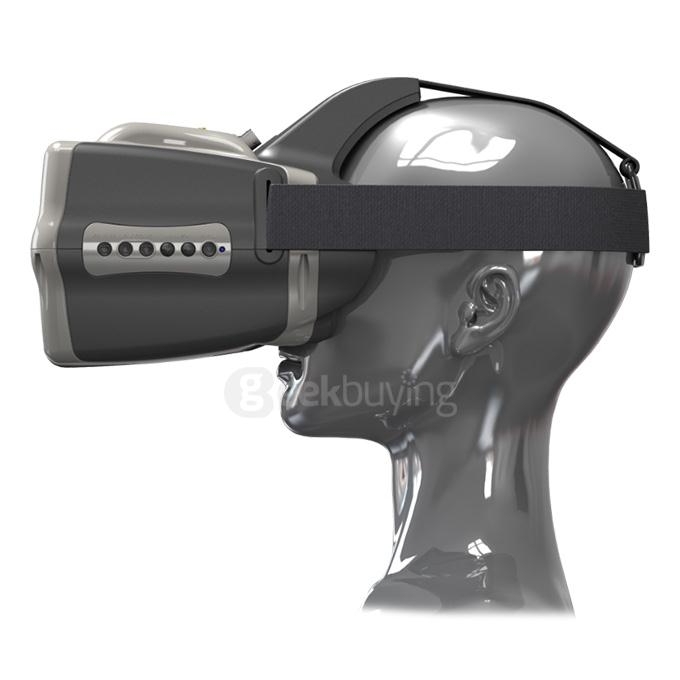 Headplay 5.8G FPV Goggles Aerial Video Glasses FOV72 1280*800 HD HDMI40 - Black