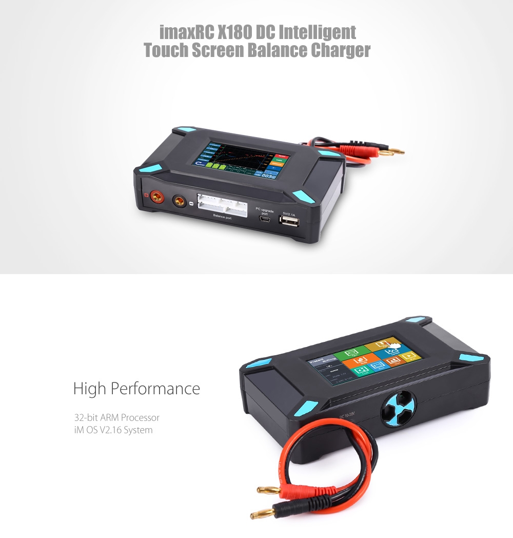 ImaxRC X180 DC Touch Screen Balance Charger