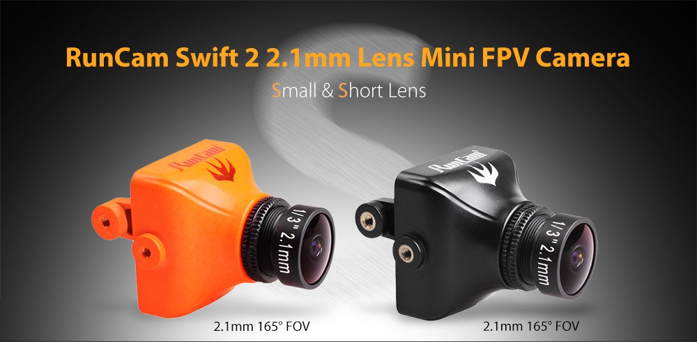 RunCam Swift 2 600TVL 2.1mm Lens Mini FPV Camera