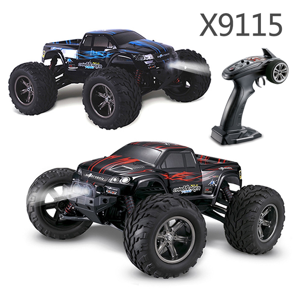 Xinlehong Toys X9115 RTR Upgraded 1/12 2.4G 2WD 42km/h RC Car LED Light Vehicles Big Foot Models Toys