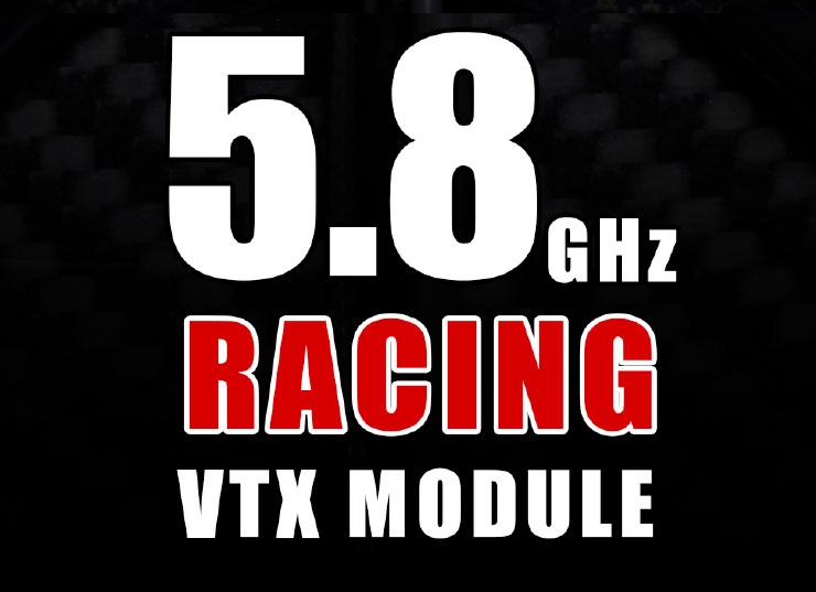 Rush VTX V1 5.8G 40CH 25MW 200MW 500MW Switchable Racing AV Transmitter for Flytower
