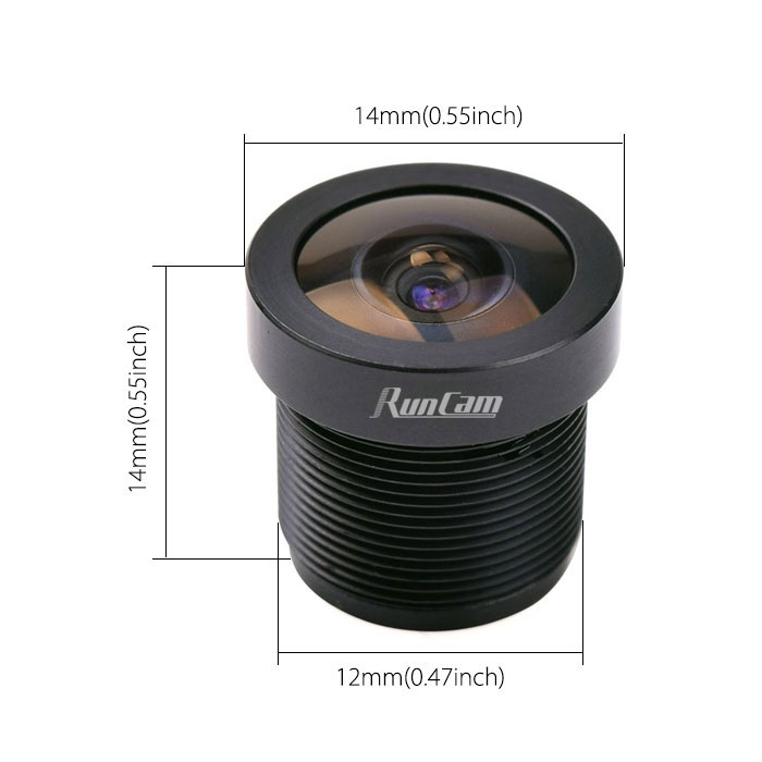 RunCam Swift FOV M12 2.3mm 150 Degree Wide Angle FPV Camer Lens 