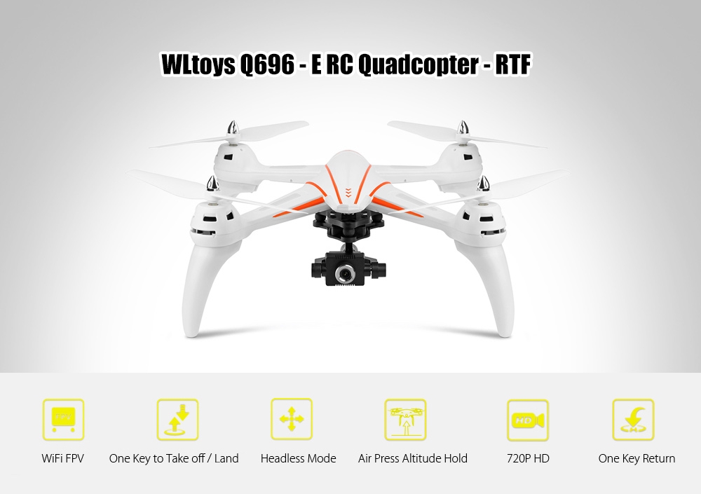 WLtoys Q696 - E RC Quadcopter - RTF