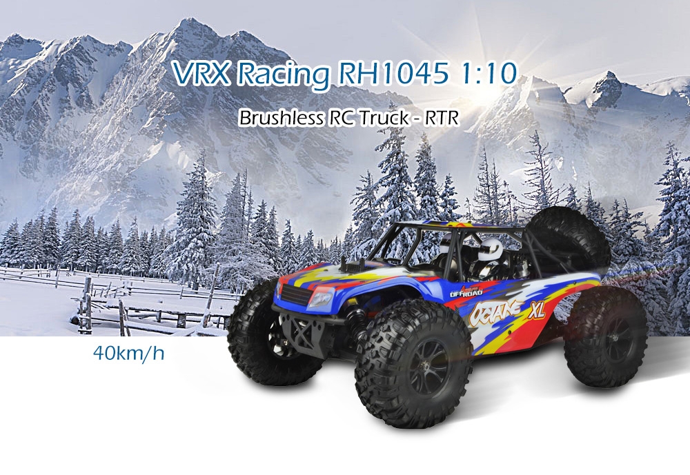 VRX Racing RH1045 1:10 Brushless RC Truck - RTR
