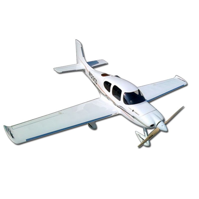 Cirrus SR22 1265mm Wingspan With FRP Fuselage Balsa Wood Wing Scale RC Airplane KIT