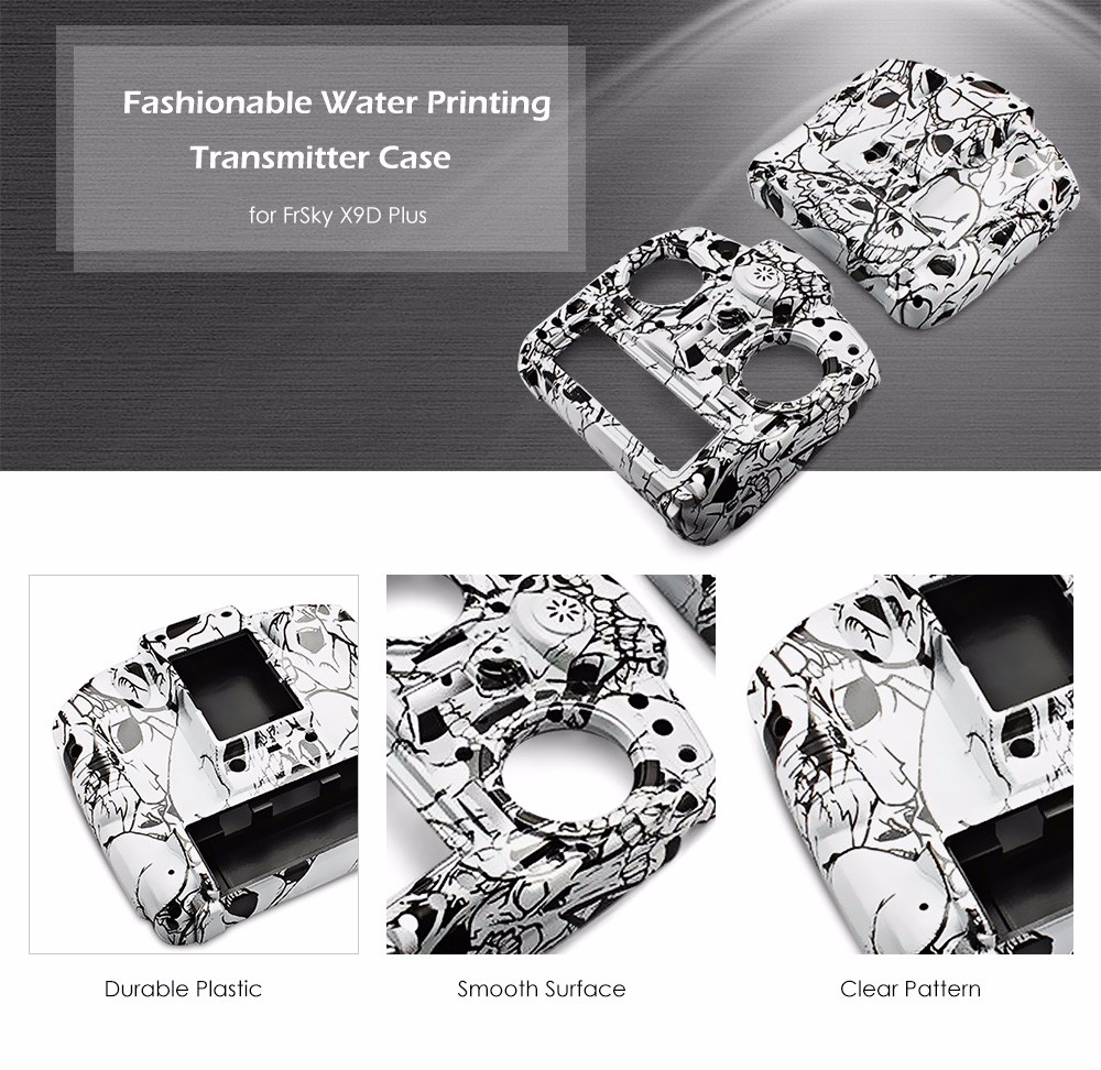 Fashionable Water Printing Transmitter Case