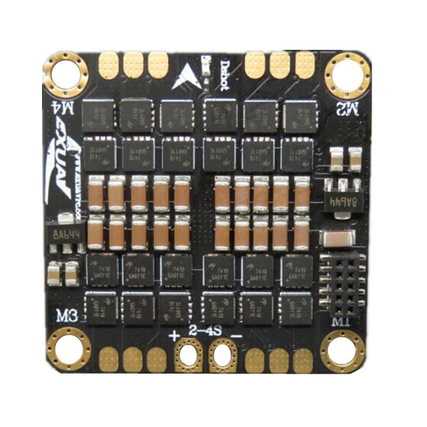 FLYTOWER F4 Spare Part 40A 2-4S BLHeli_S 4 In 1 ESC DSHOT Integrated PDB