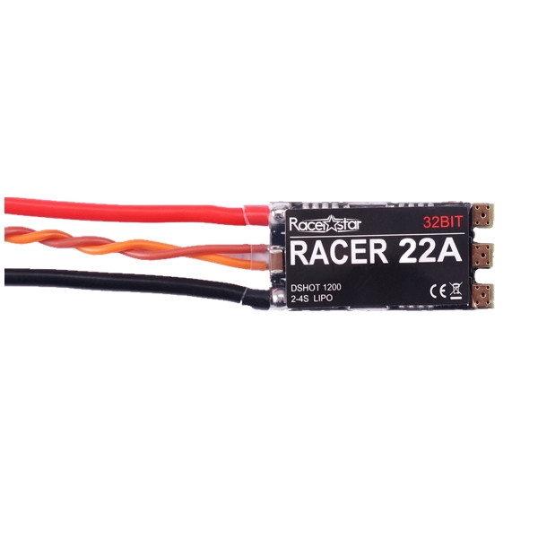 Racerstar Racer22 22A 2-4S 32bit DShot1200 Ready FPV Racing Brushless ESC