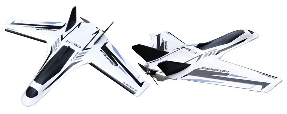 Aggressor 1200mm FPV wing for long range and joy fly 