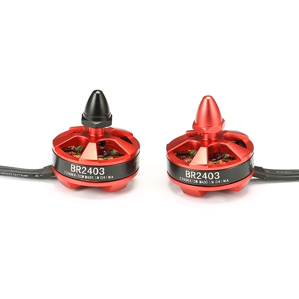 4X Racerstar Racing Edition 2403 BR2403 2300KV 2-4S Brushless Motor CW/CCW For QAV250 QAV280