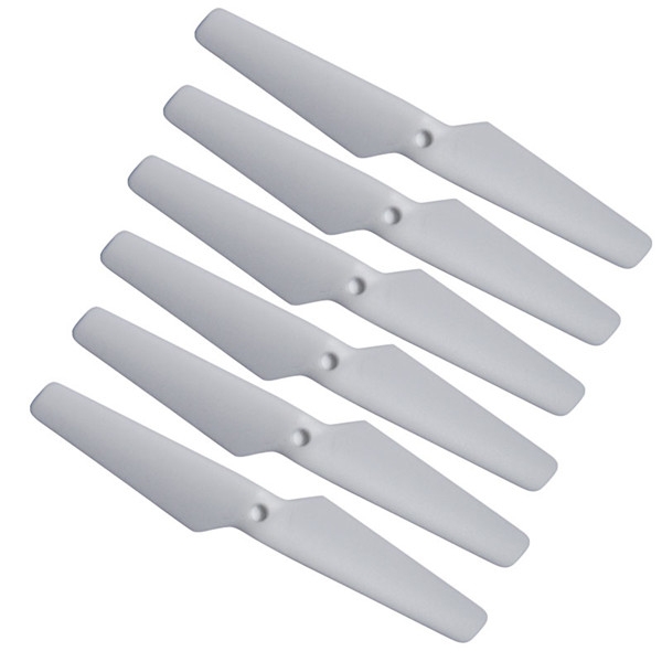 MJX X600 X601H RC Hexacopter Spare Parts 3CW+3CCW Blades Propellers White