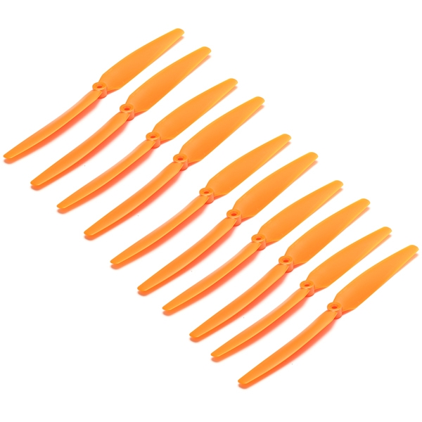 10pcs Gemfan 1060 ABS Direct Drive Orange Propeller Blade