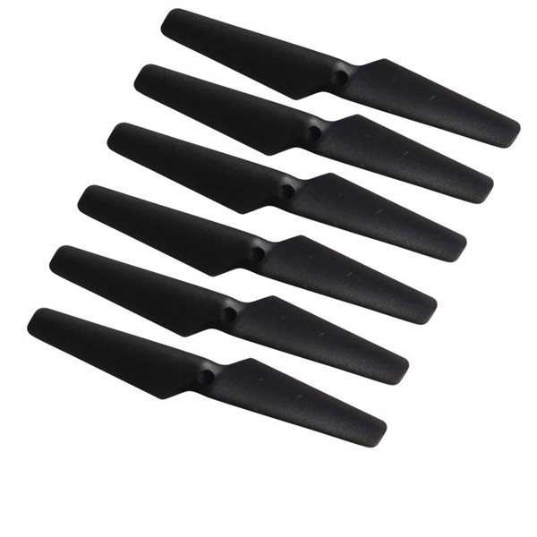 MJX X600 X601H RC Hexacopter Spare Parts 3CW+3CCW Blades Propellers Black 