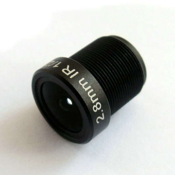 2.8MM 3MP 1/2.7 M12 115 Degree IR Sensitive FPV Camera Lens