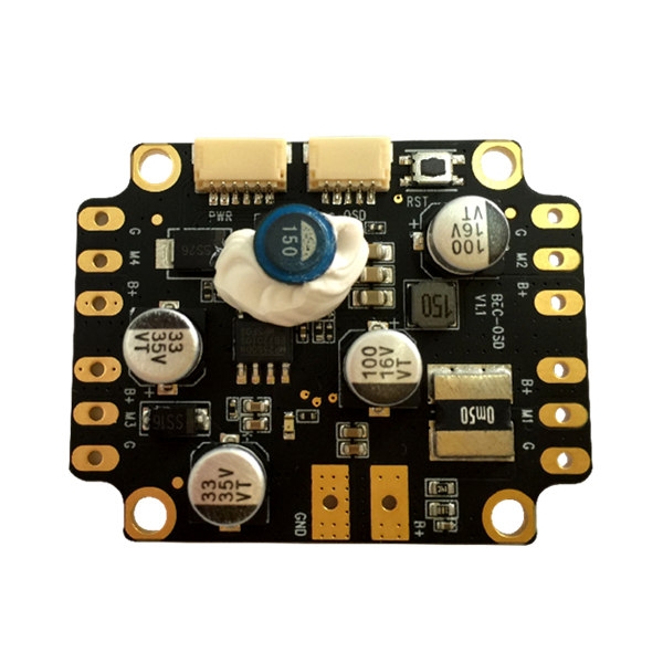 Integrated Power Distribution Board PDB Built-in OSD Dual BEC for Naze32 F3 CC3D 