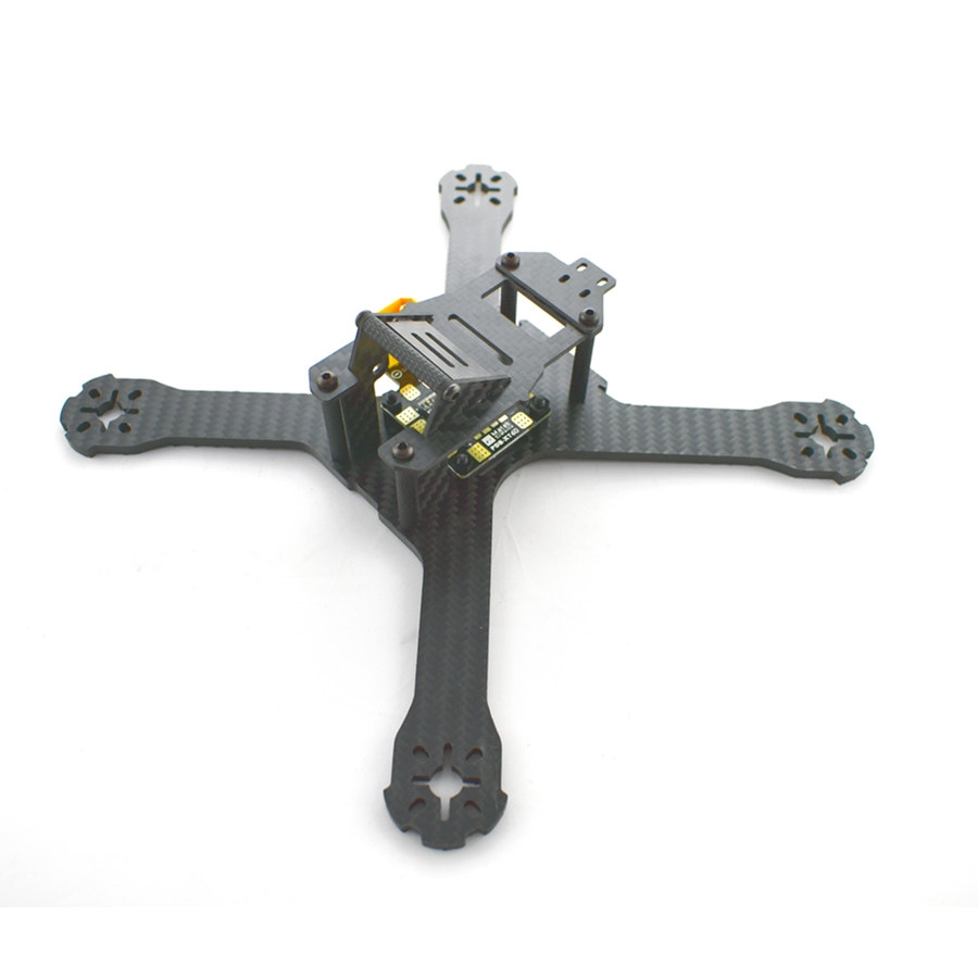 Realacc X210 214mm 3mm/4mm Carbon Fiber FPV Racing Frame w/ Matek PDB-XT60 5V & 12V