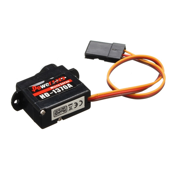 Power HD-1370A 0.6KG 3.7g Micro Steering Engine Micro Servo Compatible with Futaba/JR RC Car Part