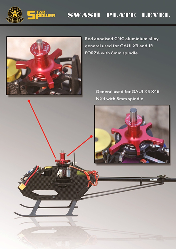 Star Power Levelling Tool Swashplate Leveler for RC Helicopter GAUI JR