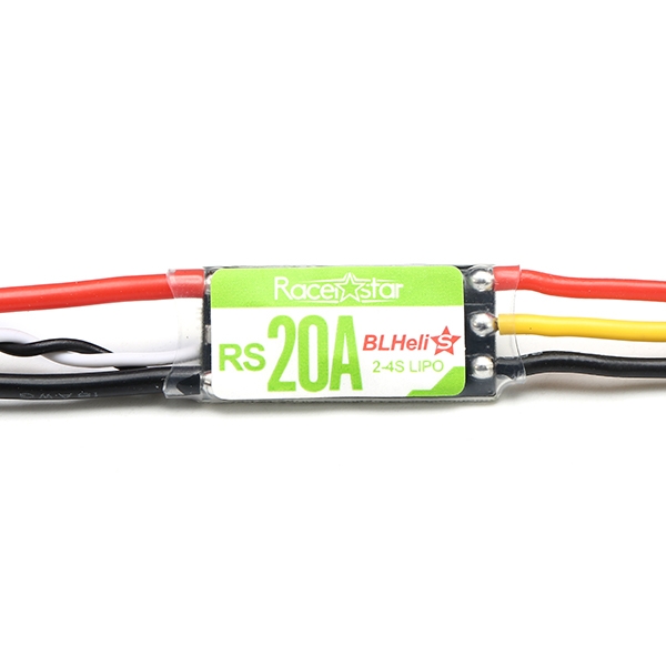 Racerstar RS20A 20A BLHELI_S OPTO 2-4S ESC Support Dshot150 Dshot300 for FPV Racing 