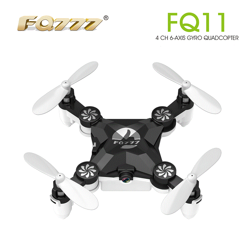 FQ777 FQ11 With Foldable Arm 3D Mini 2.4G 4CH 6 Axis Headless Mode RC Quadcopter RTF