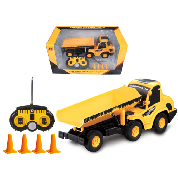 MINI RC Toy QINGYI 1:20 5CH RC Dumper Truck QY0105 MINI Truck