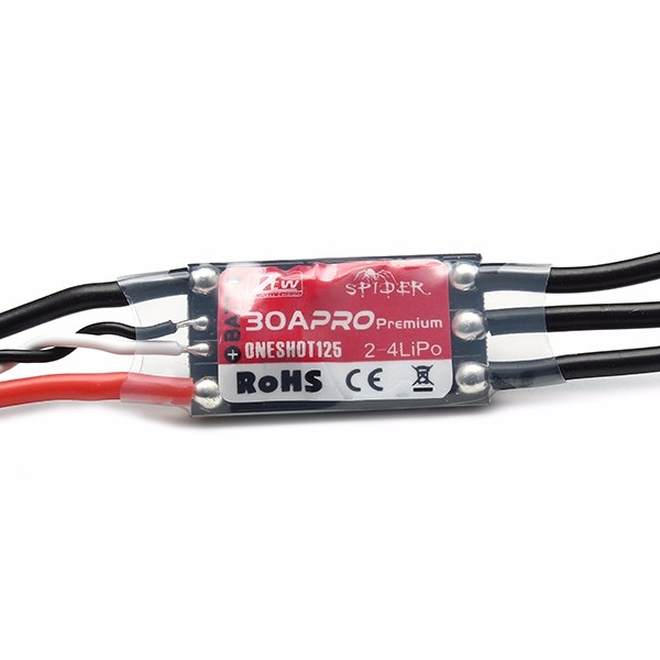 ZTW Spider PRO Premium 30A OPTO 2-4S ESC Electronic Speed Control For RC Multirotor