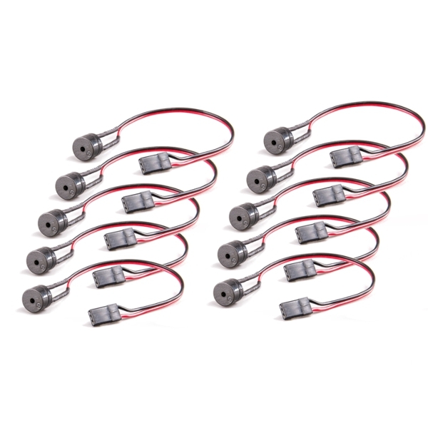 10 PCS 5V Active Buzzer Alarm Beeper With Cable for FPV Racer Quadcopter Drone DIY