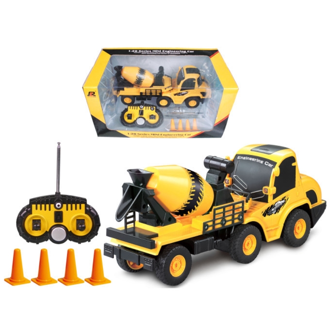 MINI RC Toy QINGYI 1:20 5CH RC Cementing  Truck QY0106 MINI Truck 