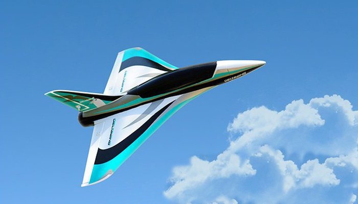 Blackbird 550mm Wingspan 50mm EDF Delta Wing Racer Jet RC Airplane KIT