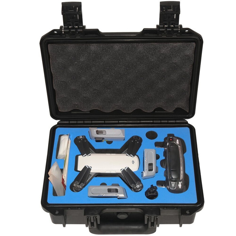 Realacc Waterproof Hardshell Backpack Case Bag RC Quadcopter Spare Parts For DJI Spark