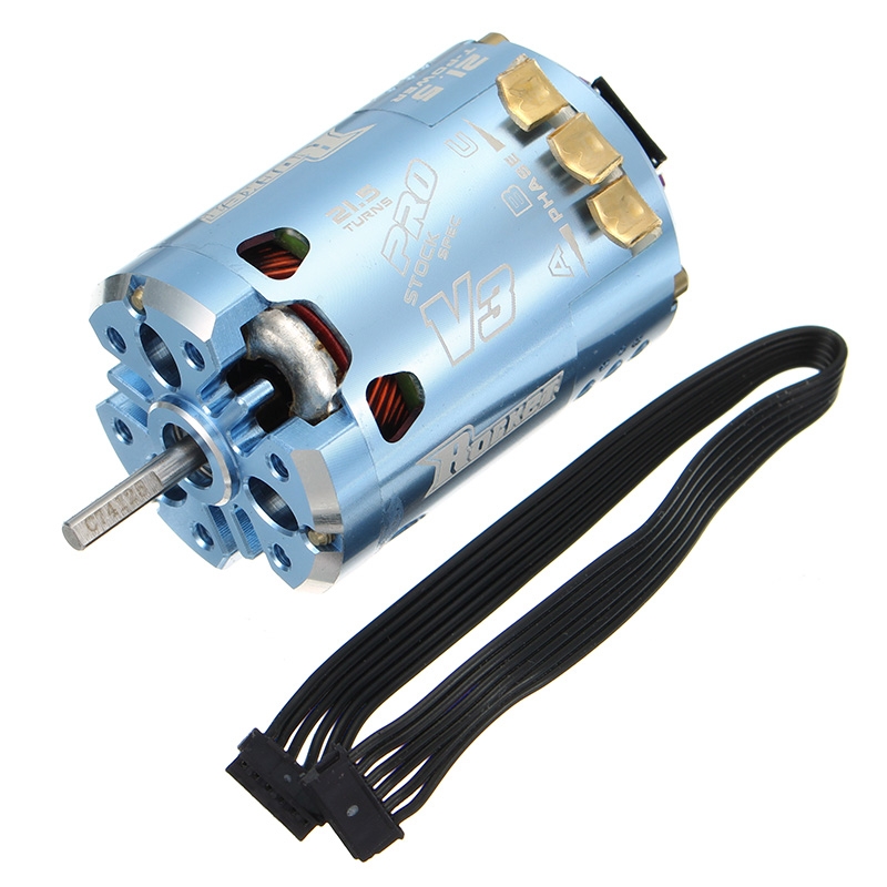 Surpass Hobby Rocket 540 Sensored Brushless Motor V3 Shaft 3.175mm RC Car Part