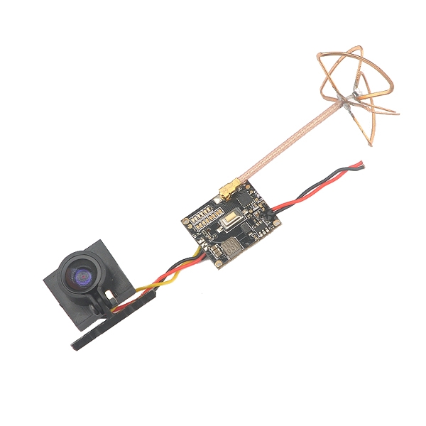 5.8G 48CH Raceband 25mw/200mw Switchable 600TVL 120 Degree 1/4'' FPV Camera PAL/NTSC Switchable