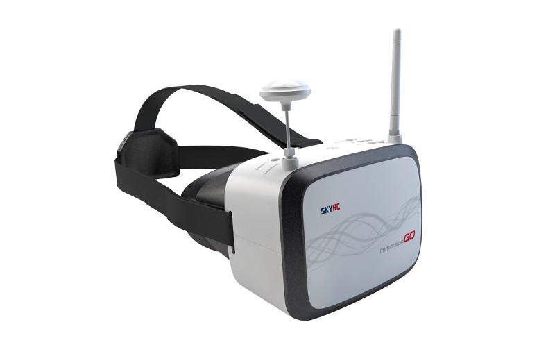 SKYRC 5.8G 40CH 7 Inch HD 65 Degree Panoramic View 4:3/16:9 FPV Goggle PAL/NTSC