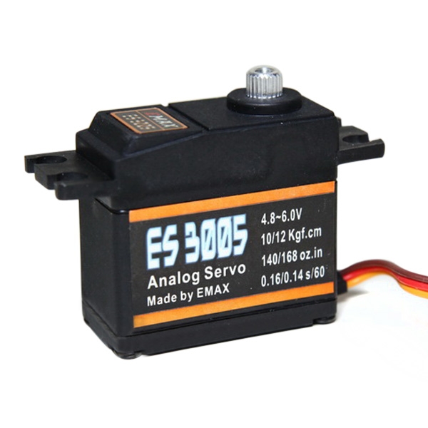 6X EMAX ES3005 42g Metal Analog Servo for RC Airplane Waterproof