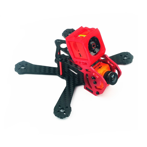 Anniversary Special Edition Realacc Venom125 125mm Carbon Fiber Frame With 3D-Printed TPU SQ11 Mount holder