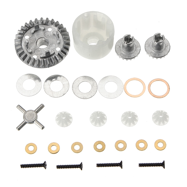 HBX 12891 1/12 Differential Gears set + Differential Case 12611R RC Car Parts