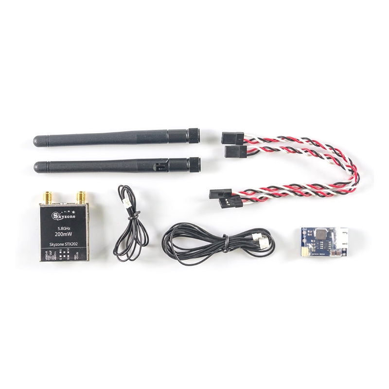 Skyzone STX202 200mW 5.8G 48CH FPV Dual Transmitter for SKY02S V+ Goggles