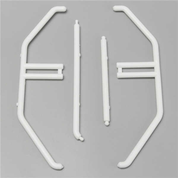 Interior Roll Cage Wing Mount Boom Racing 00165W White RC 1/10 Model Car Body