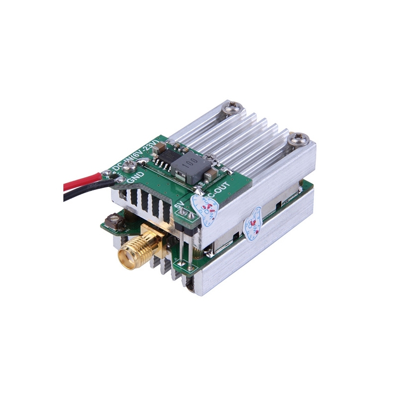 5.8G 2W 33dBm Gain Controllable Amplifier Signal Booster For Multi FPV VTX Transmitter