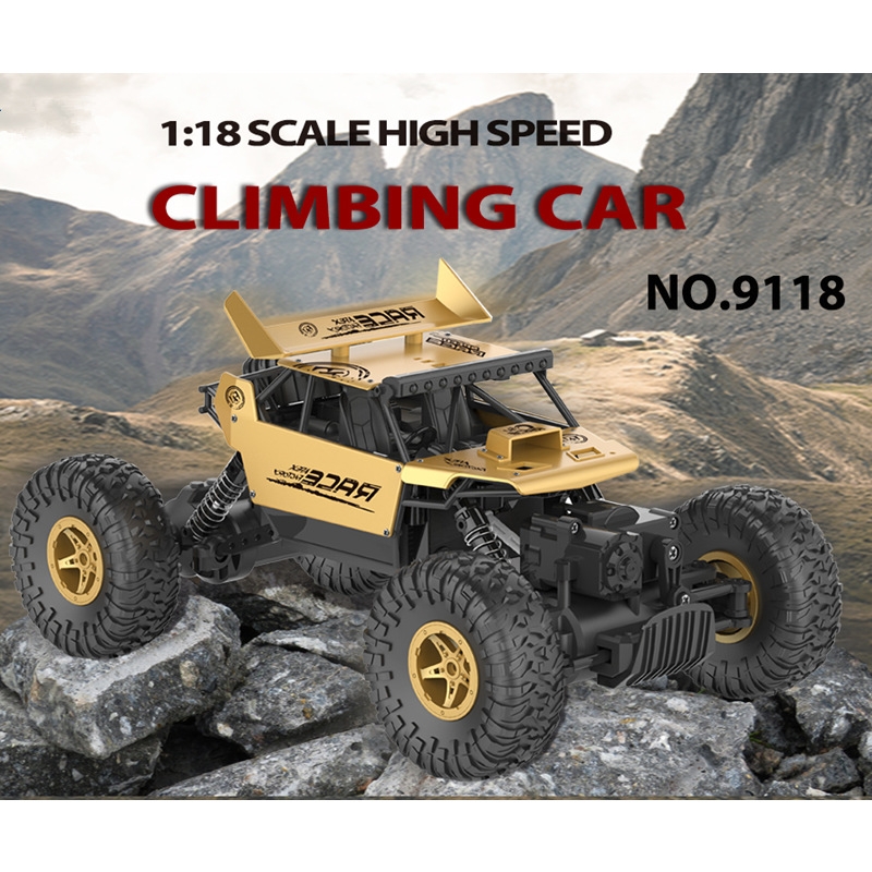 Flytec 9118 1/18 2.4G 4WD Alloy Off Road RC Climbing Car