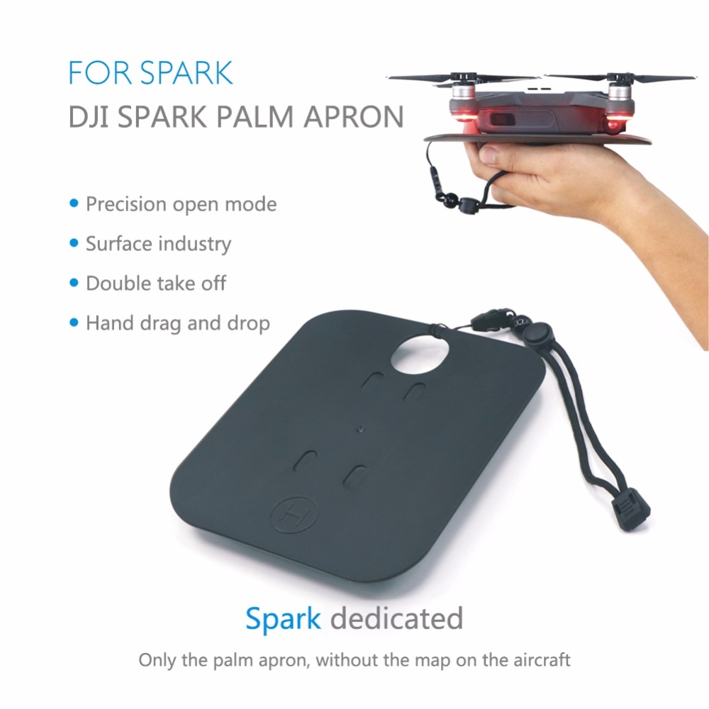 Mini Parking Apron Palm Landing Pad Safe Landing Field Palm Apron For DJI Spark