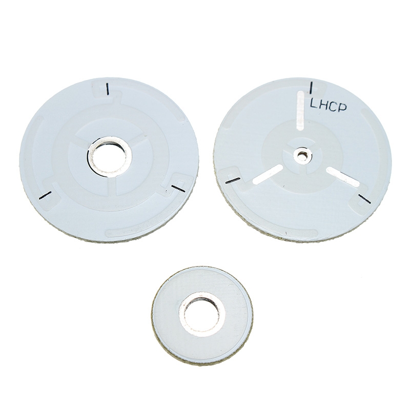 Realacc RHCP/LHCP Panel Circle Plate DIY Spare Part 3 PCS For FPV Pagoda Antenna Red/Black/White