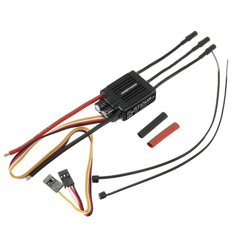 Hobbywing Platinum 40A V3 Esc Electronic Speed Controller For 450 Helicopter Airplane