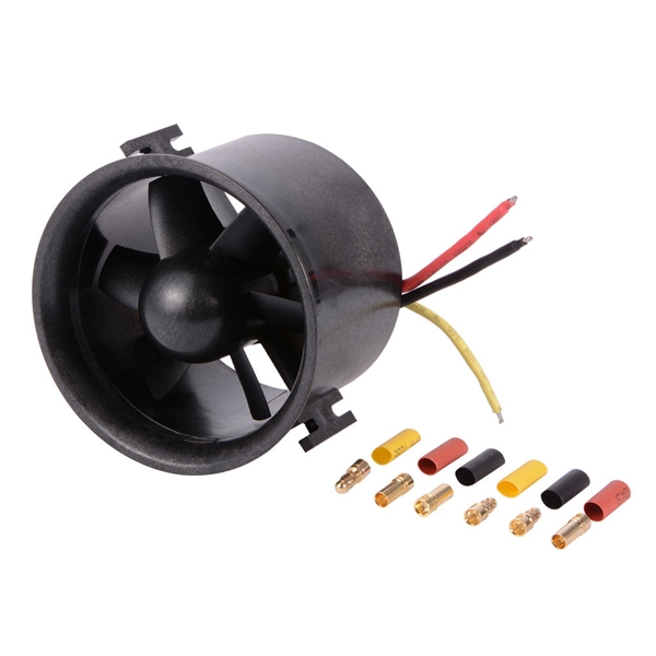 64mm Ducted Fan EDF Unit With 4500KV Brushless Outrunner Motor for RC Model