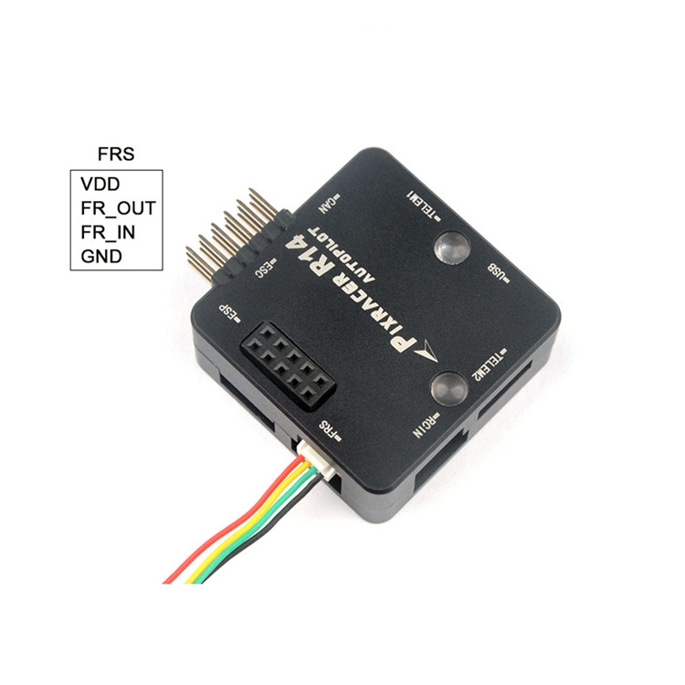 Pixracer R14 F4 Flight Controller With CNC Protective Case ESP8266 Wifi Module Micro SD Card Buzzer
