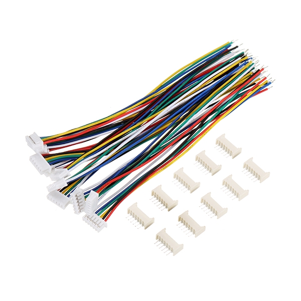 3pin/4pin/5pin/6pin Silicone SH1.25mm FPV Cable for Racing Camera Transmitter