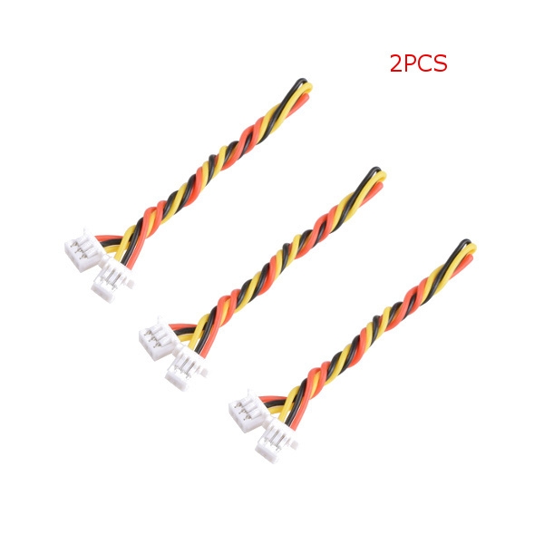 2PCS 1.25mm 3pin to 1.0mm 3pin FPV silicone cable for RunCam Micro Swift Micro Swift 2