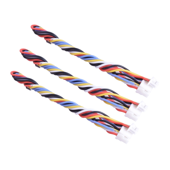 15PCS 5 Pin Silicone Cable for TBS UNIFY PRO HV/Race RunCam Swift 2/Owl 2