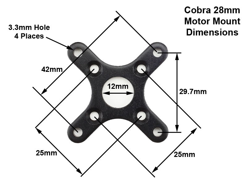 Cobra CP2814 1450KV 1800KV 2000KV 4-6S Brushless Motor For RC Airplane