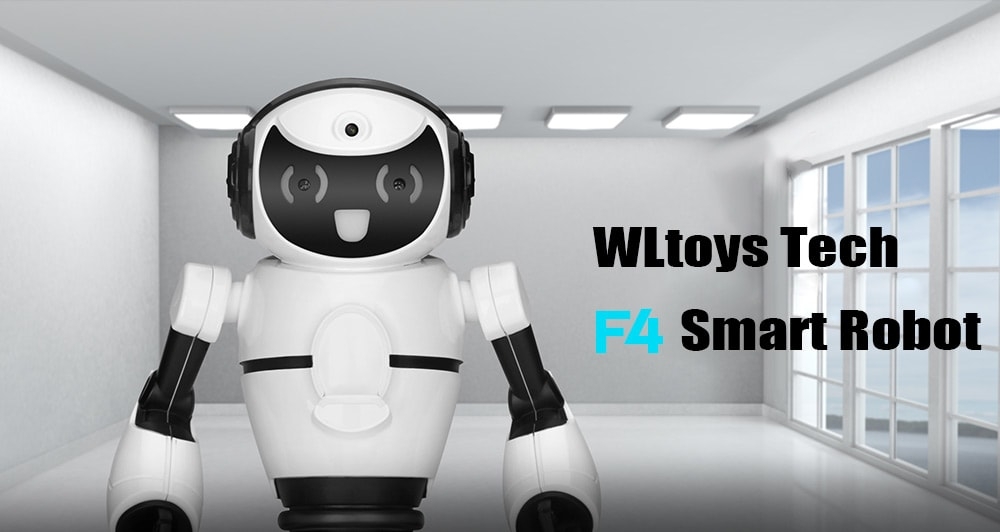 WLtoys F4 Two-wheeled Smart Robot WiFi Camera